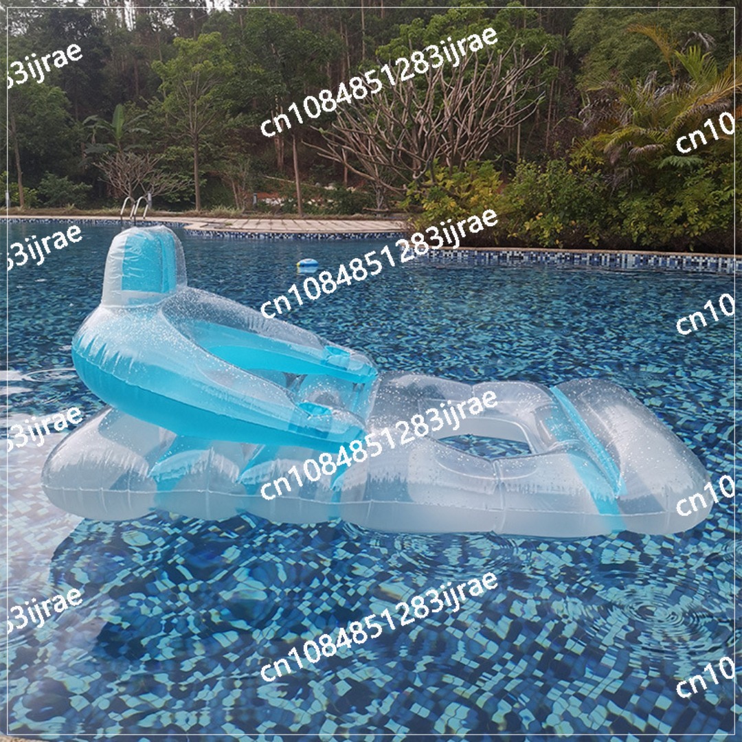 Pool Lounger Inflatable - Strandliegen für Erwachsene, aufblasbare schwimmende Entwässerung