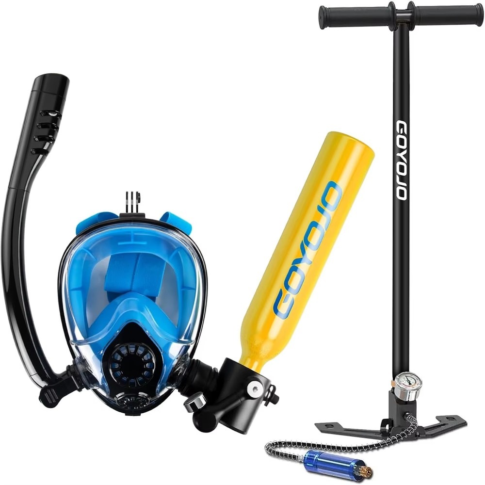 0,5L Tauchflasche Vollgesichts – Snorkel Mask Full Face Bewertung und Preis