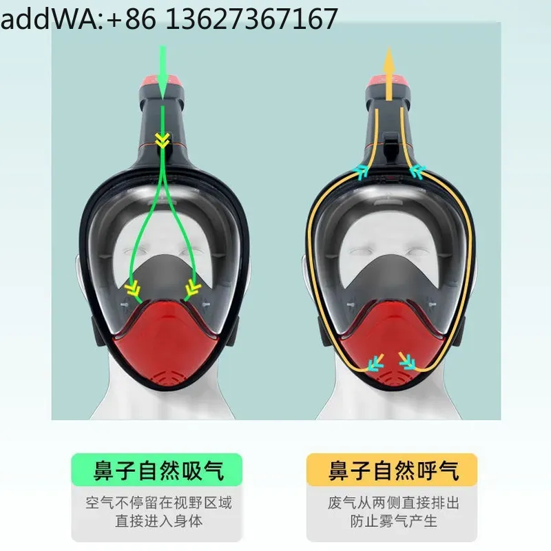 Trockene Schnorchelmaske, Voll – Snorkel Mask Full Face Bewertung und Preis