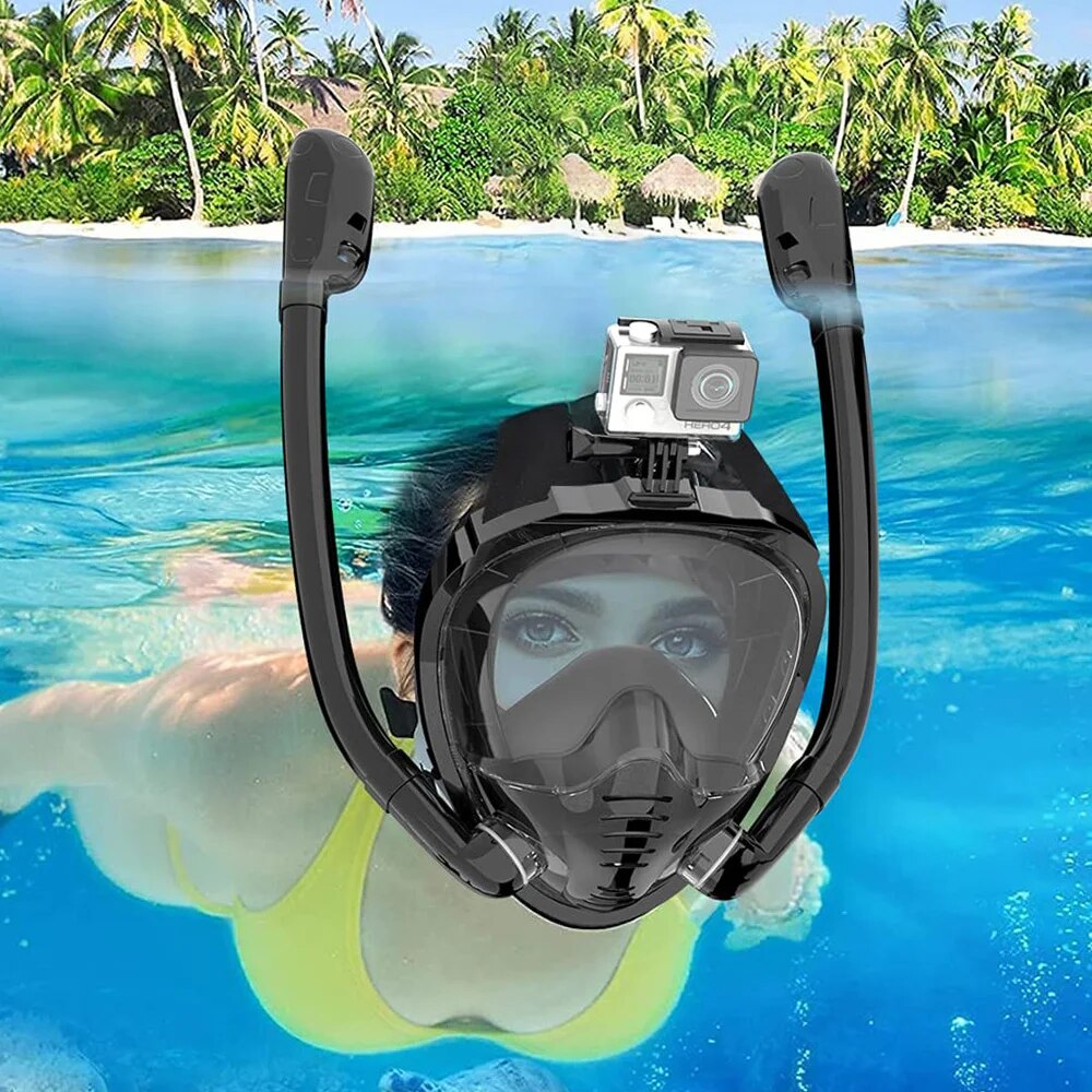 Vollgesichts-Schnorchelmaske 1 – Snorkel Mask Full Face Bewertung und Preis