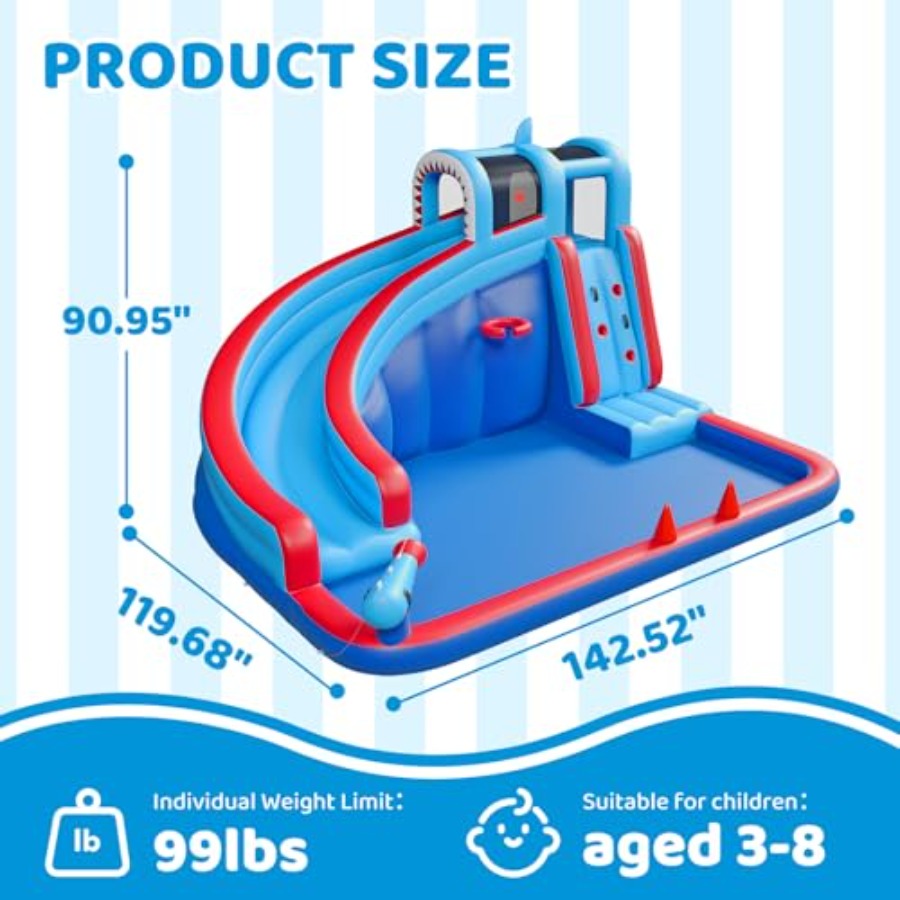 Aufblasbare Wasserrutsche für  – Water Slide Inflatable Bewertung und Preis