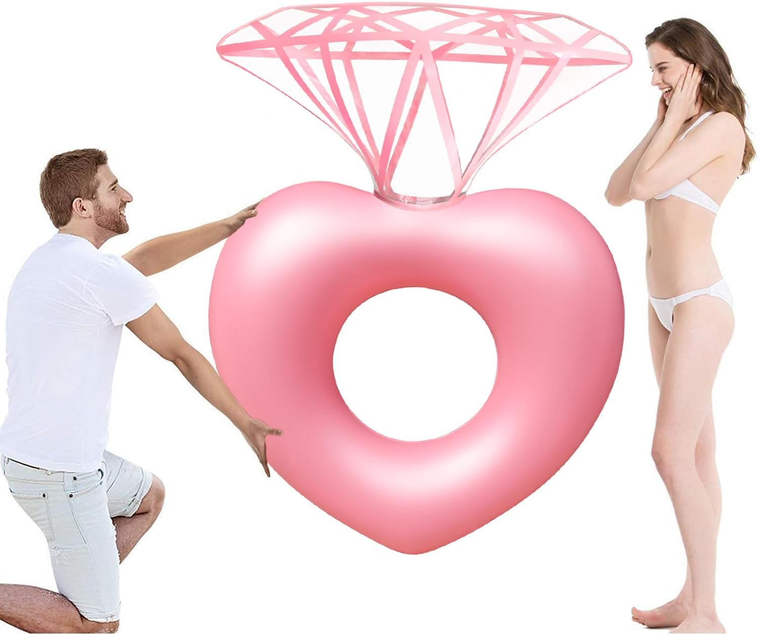 Diamant-Schwimmring, schwimmen – Pool Float Ring Inflatable Bewertung und Preis