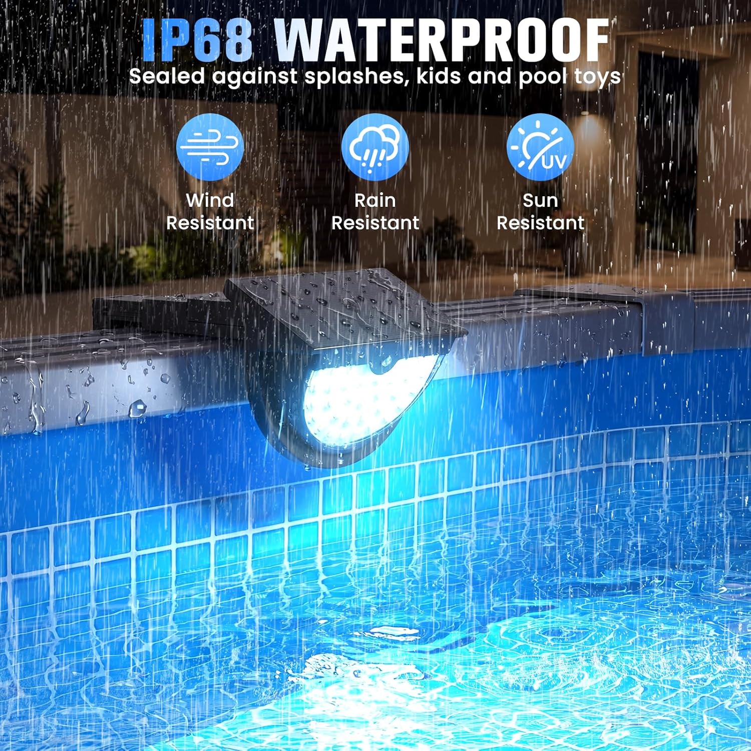 Solar-Poolbeleuchtung für Alle – Pool Light Solar Rechargeable Bewertung und Preis