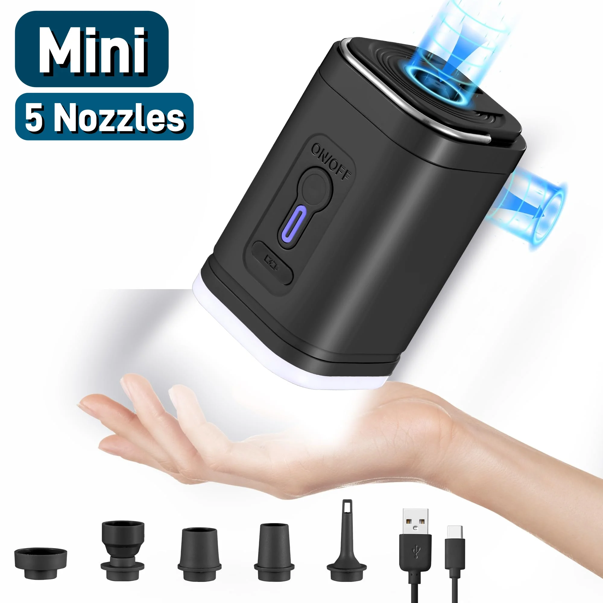 Mini Tragbare Luftpumpe mit 13 – Pool Lounger Inflatable Bewertung und Preis