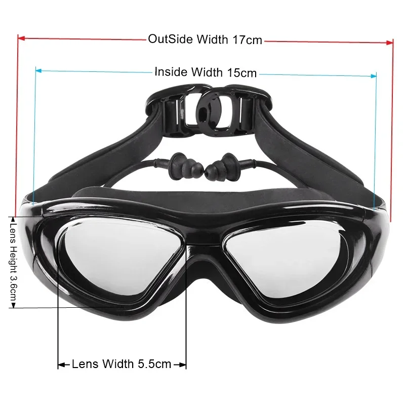 Myopie Schwimm brille mit Anti – Swim Goggles Anti Fog Uv Bewertung und Preis