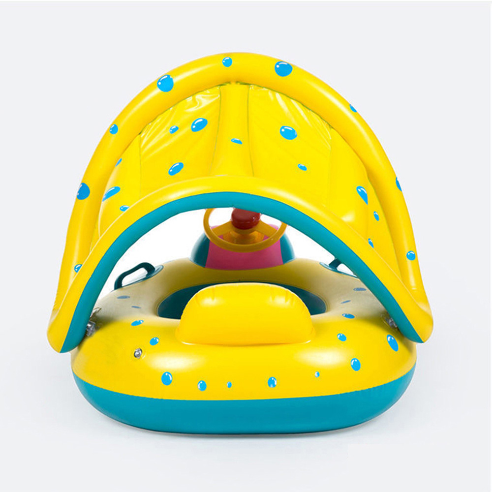 1 Stück Gelber Sonnenschutz-Si – Pool Float Ring Inflatable Bewertung und Preis
