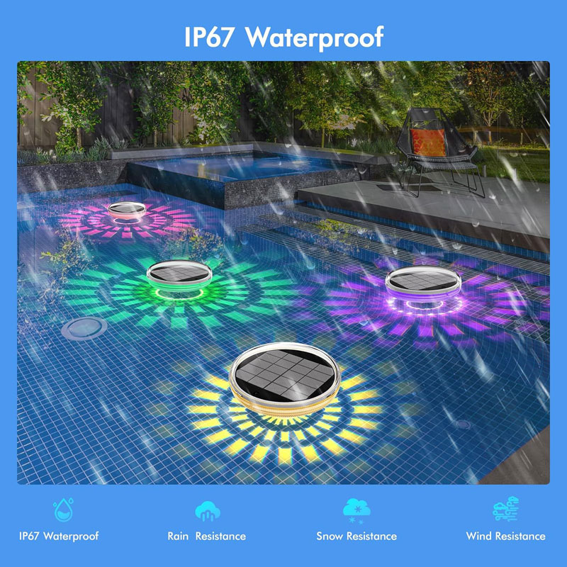 Poolleuchten, wiederaufladbar, – Pool Light Solar Rechargeable Bewertung und Preis
