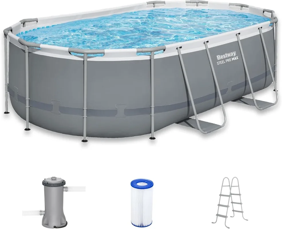 Bestway Steel Pro MAX 14' x 8' – Pool Ladder Above Ground Bewertung und Preis